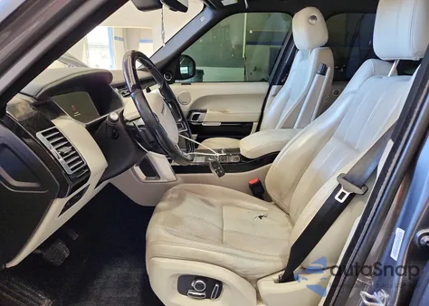 2017 Land Rover Range Rover Hse from USA, damaged, VIN SALGS2FV6HA340128